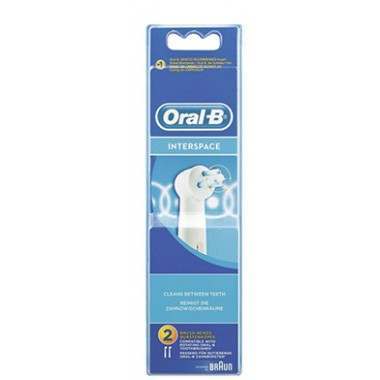 Oral-B IP17-2 2 Pack Interspace Toothbrush Heads