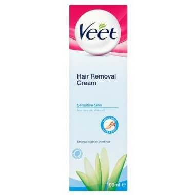 Veet TOVEE081 100ml Sensitive Hair Removal Cream