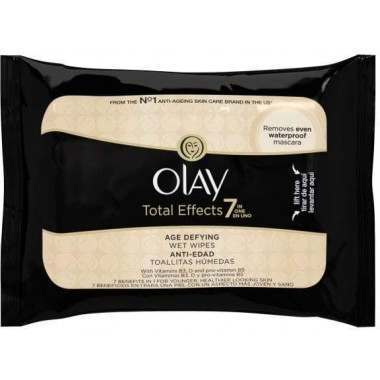 Olay 81504654 Total Effects 7 in 1 Age-Defying  20 Cleansing Wipes