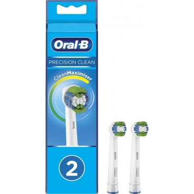 Oral-B EB20-2 2 Pack Precision Clean Toothbrush Heads