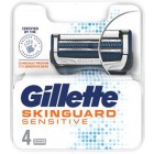 Gillette 81734521 SkinGuard Sensitive 4 Pack Razor Blades